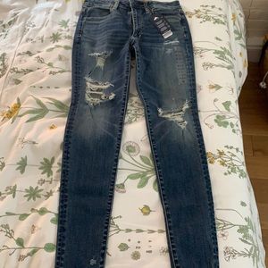 American Eagle Ripped Denim
